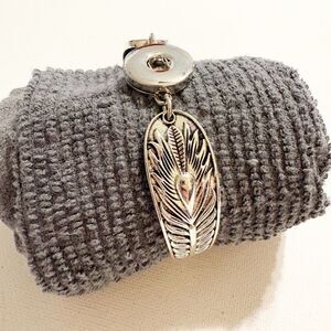 Jewelry Crafter Makers Blank Ginger Snap Style Spoon Bracelet Sz 7 Magnetic 5E